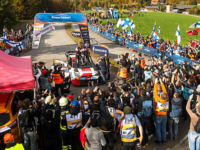 Central European Rallye Zielankunft  2023