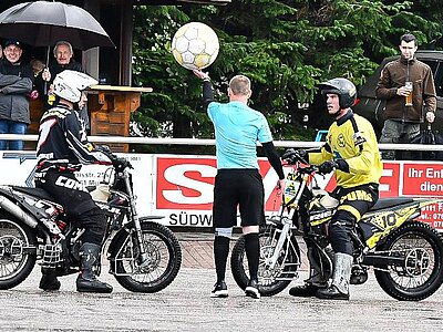 Motoball, Halfinale, Rückspiel, Puma Kuppenheim, Comet Durmersheim
