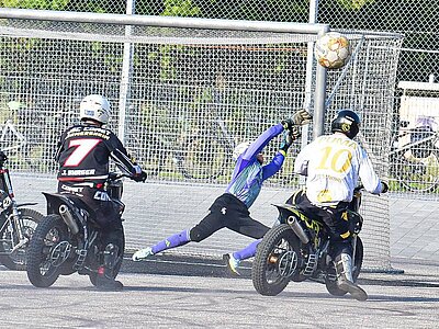 Motoball, Halbfinale 1, Comet, Durmersheim, Puma, Kuppenheim